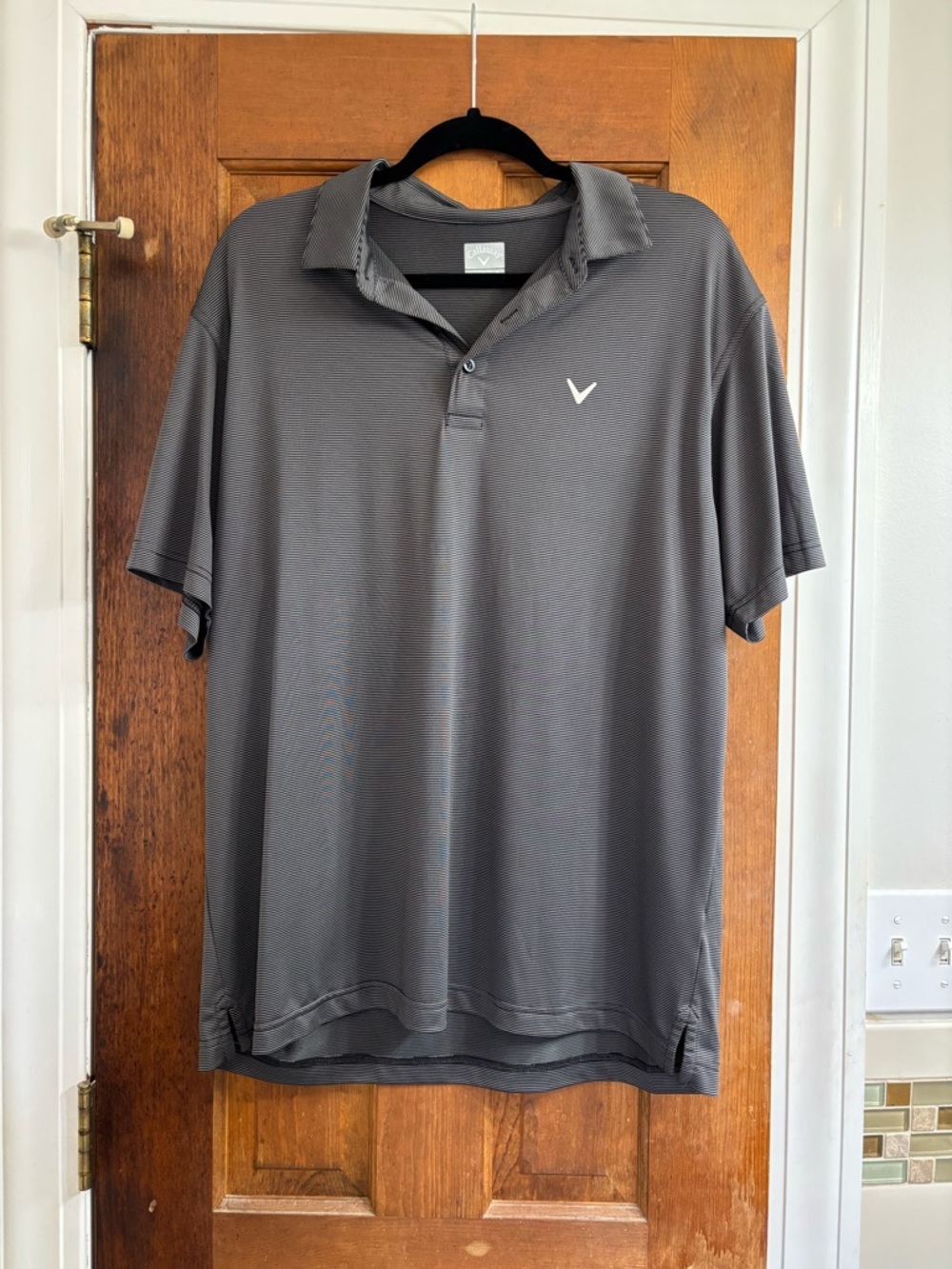 Callaway Men's Charcoal Gray Performance Polo